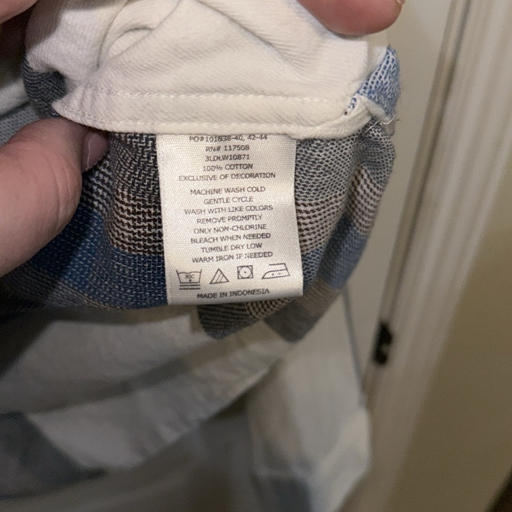 Levi’s red tab  men’s long sleeve button down shirt - Picture 5 of 5